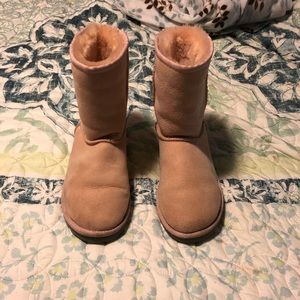 Pink classic short UGG boots size 5